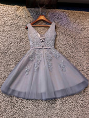 A-line Straps Ruffles Short/Mini Tulle Dress