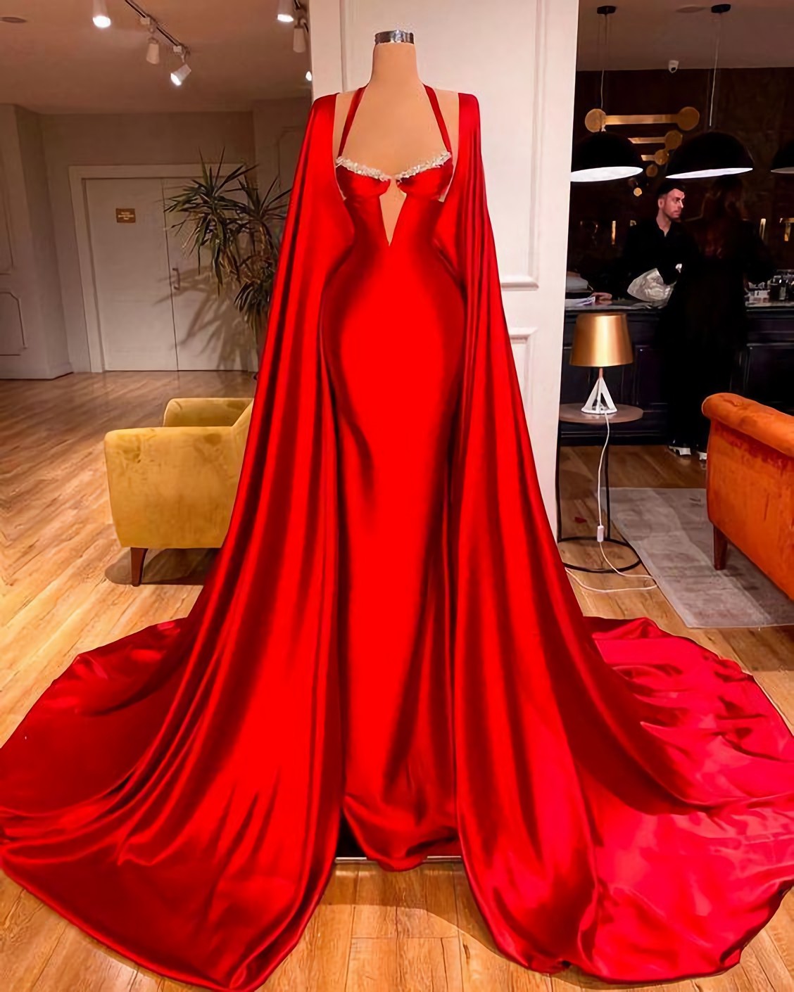 Red Prom Dresses, Evening Dresses