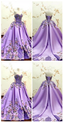 Beautiful Sweetheart 3D Flowers Adorned Prom Dresses, Embroidery Satin Lace Appliques Bandage Formal Special Occasion Evening Party Gowns